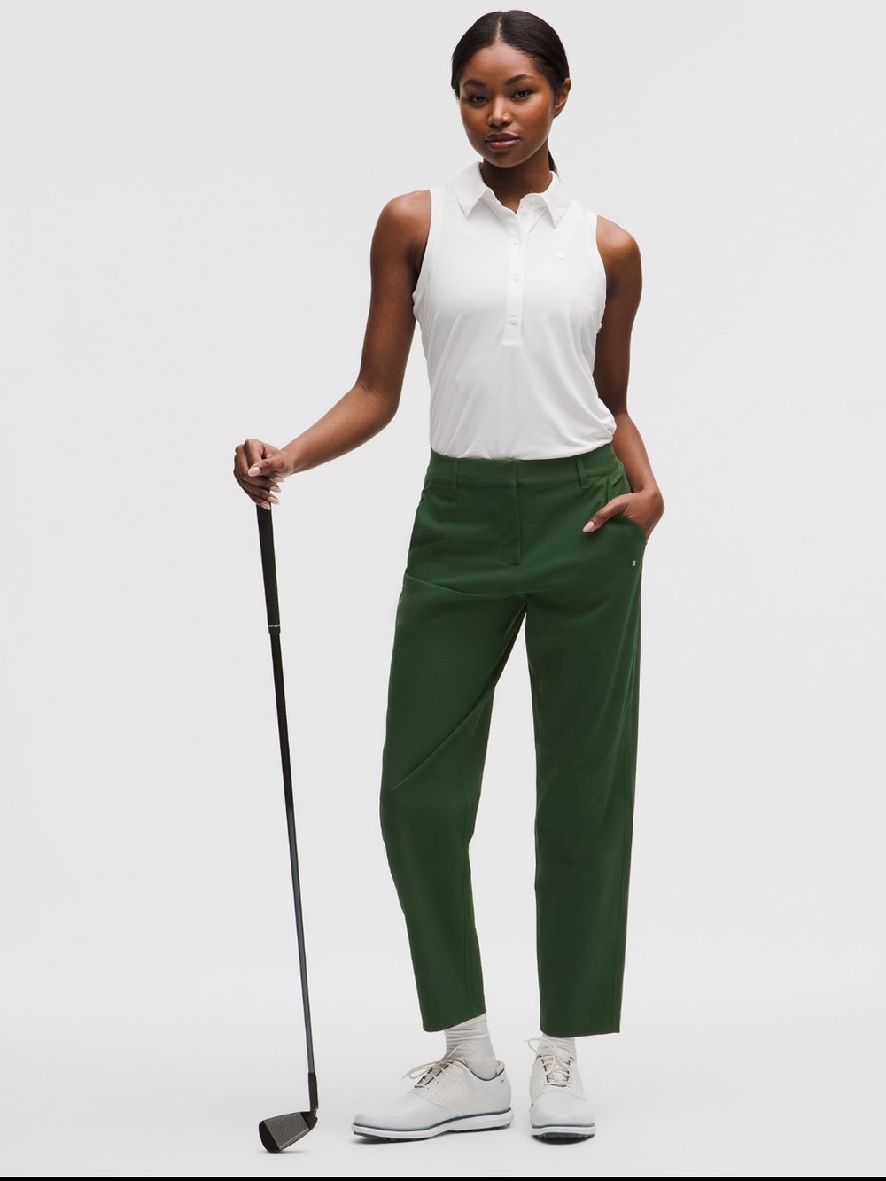 LULULEMON Stretch Twill Golf Pant Regular Stitched Logo